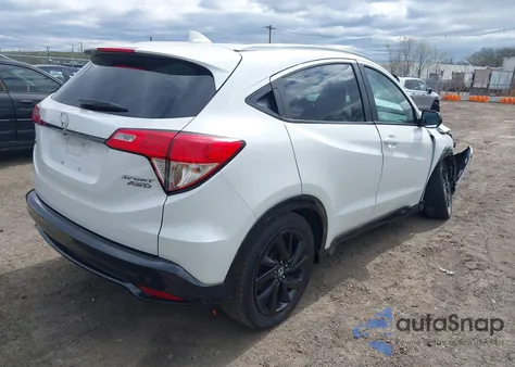 2022 Honda Hr-V Awd Sport from USA, damaged, VIN 3CZRU6H15NM755512